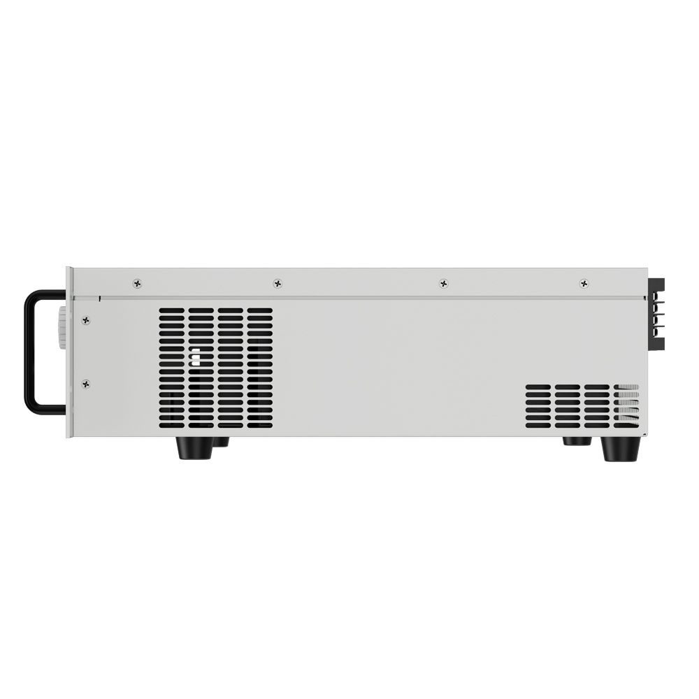 Technician connecting multiple DUTs to the FT6110A/R series electronic load