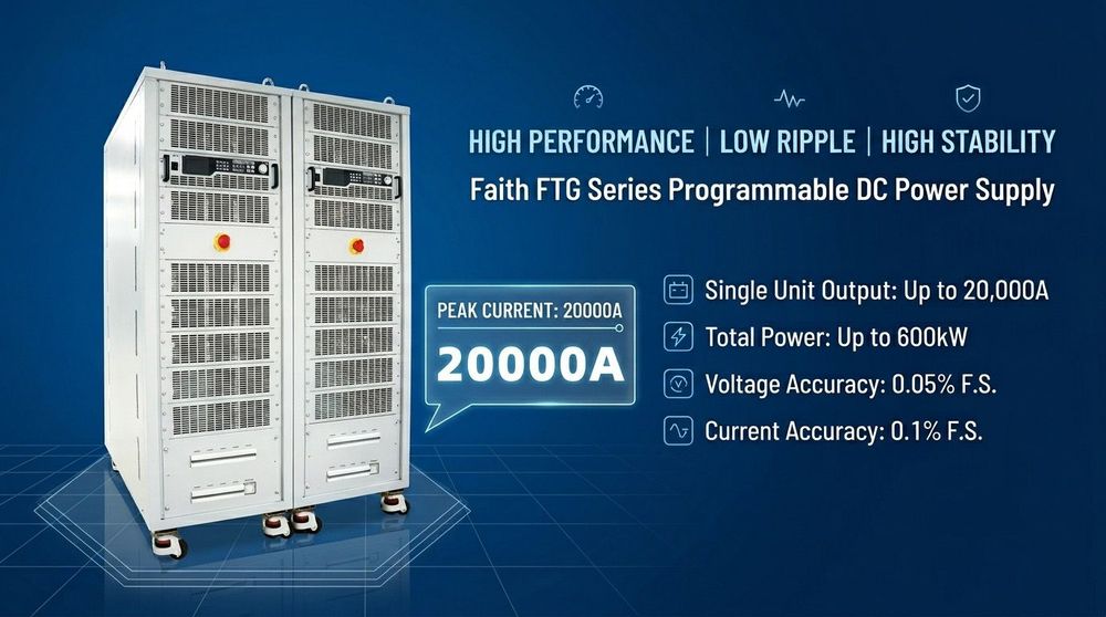 FTG Series Combined Large Power Programmable DC Power Source | DC Power ...